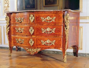 Francia Regency komód, 1720 körül